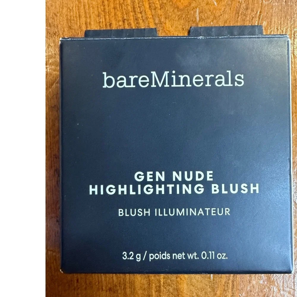 bareMinerals Gen Nude‎ Highlighting Blush Rose Glow 3.2g Illuminator New Box
